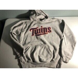 Minnesota Twins Youth Hoodie Youth XL Vintage MLB Baseball Gray